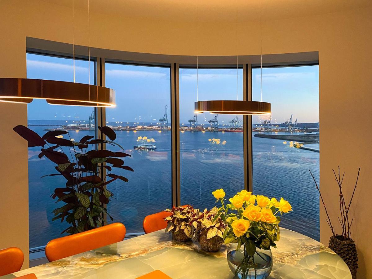 Amazing Sea View Apartment Århus Dış mekan fotoğraf