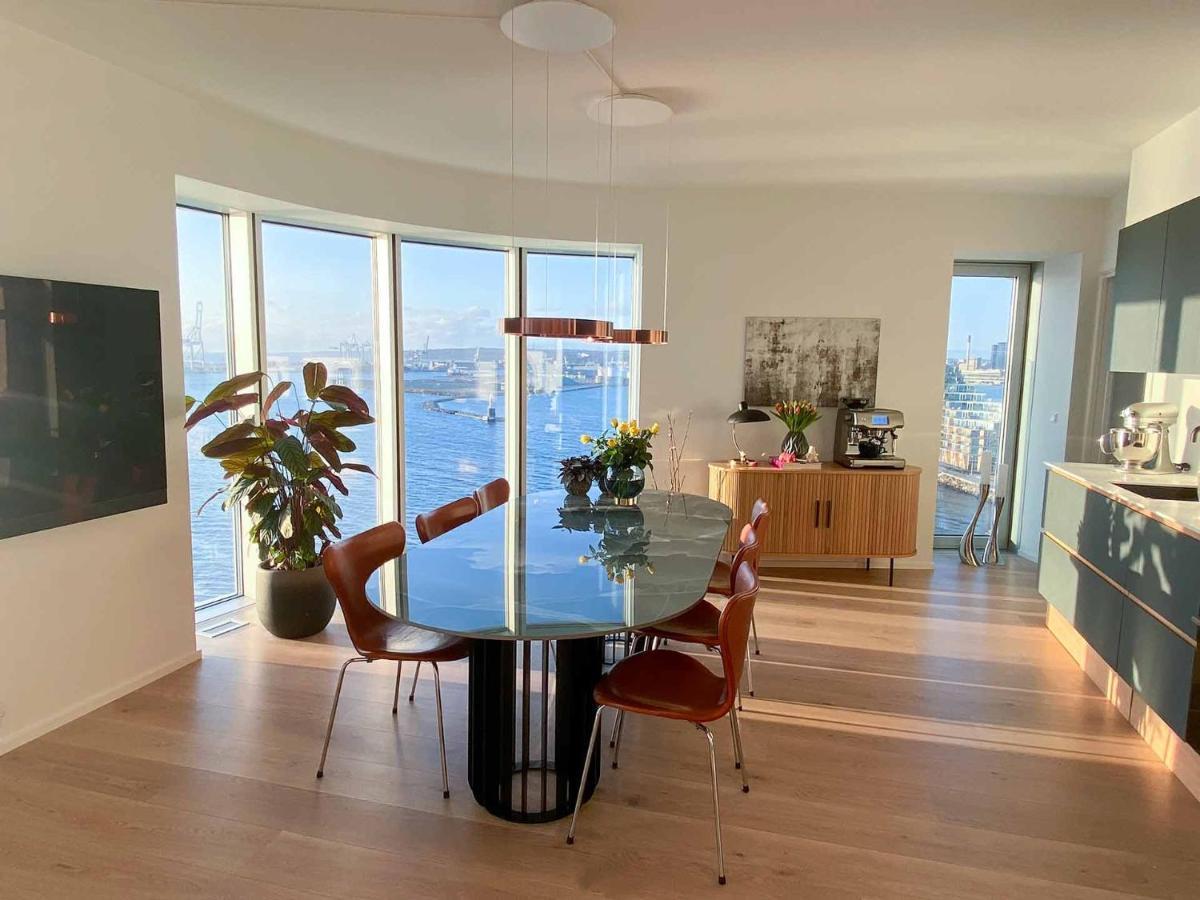 Amazing Sea View Apartment Århus Dış mekan fotoğraf