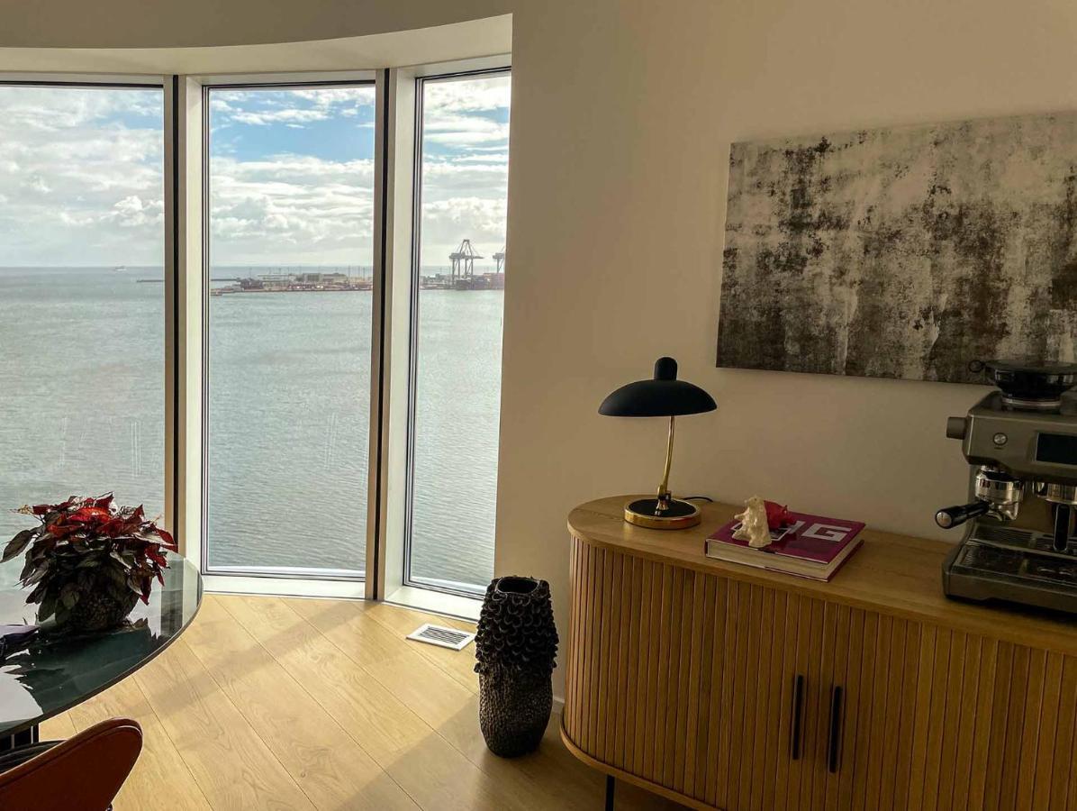 Amazing Sea View Apartment Århus Dış mekan fotoğraf