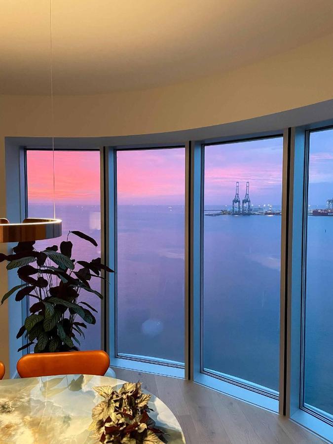 Amazing Sea View Apartment Århus Dış mekan fotoğraf